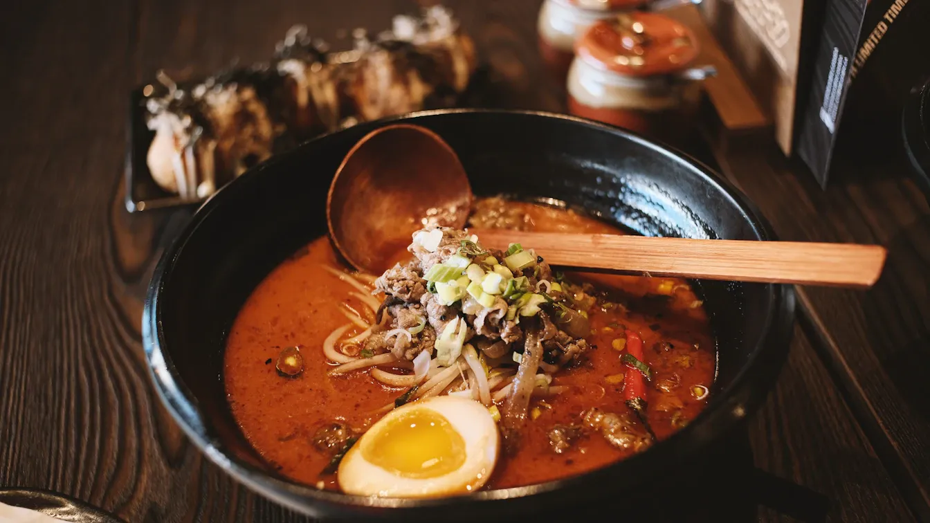 Long queue outside Midori Sushi in Shibuya's Mark City building