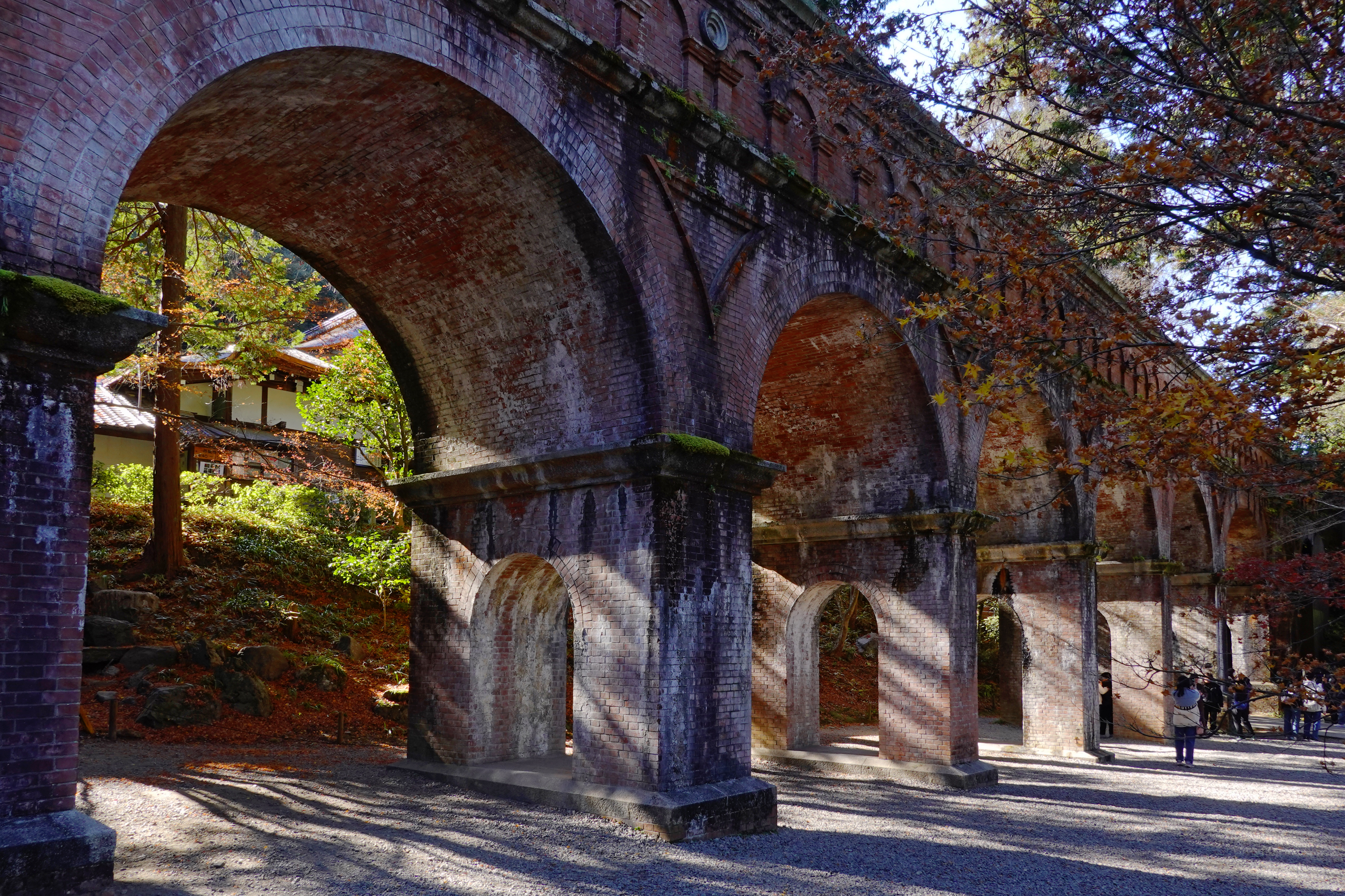 Brick aqueduct arches at Nanzenji