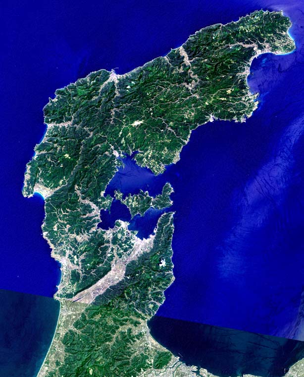 Rugged Sea of Japan coastline of the Noto Peninsula