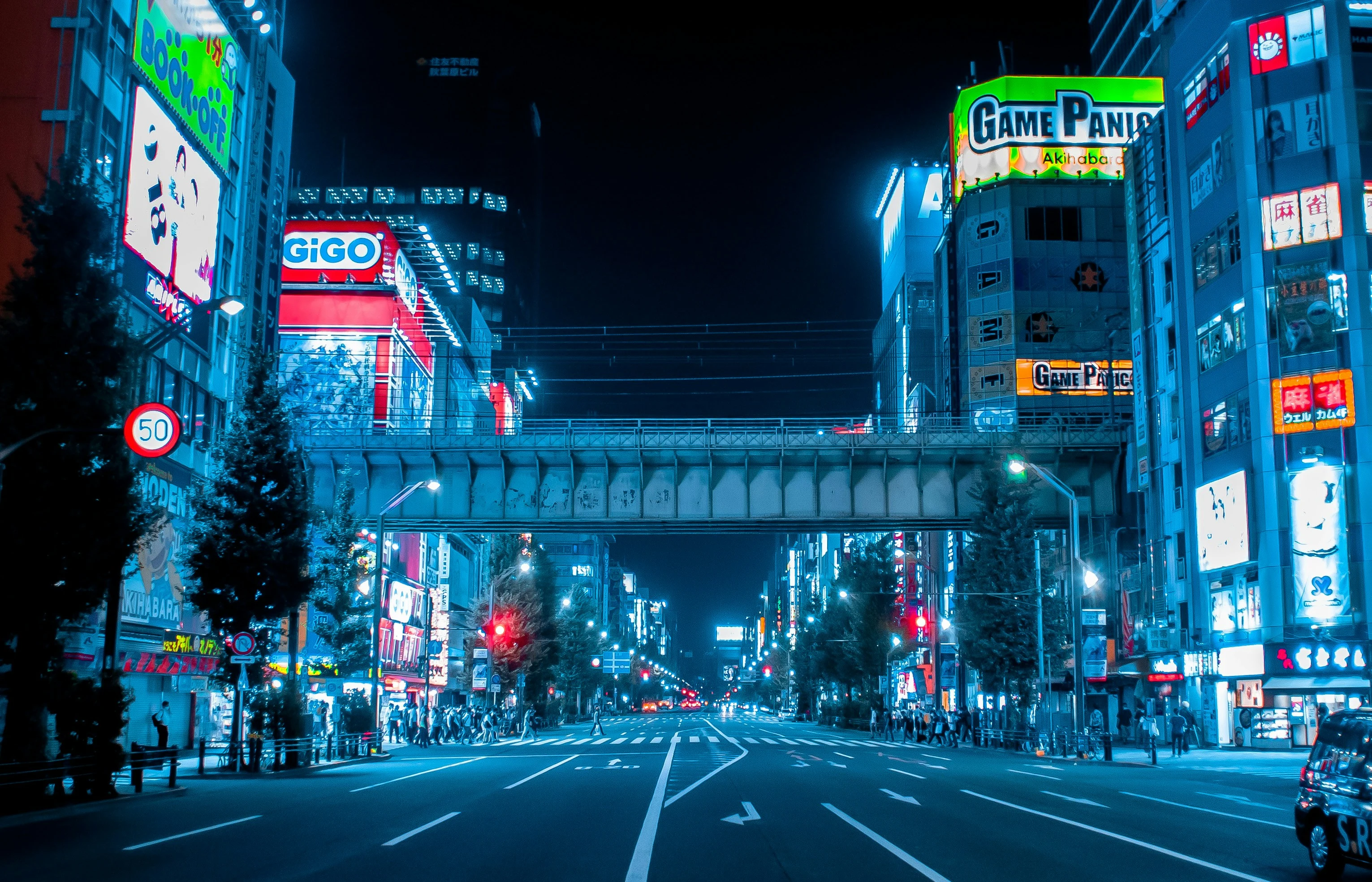 Tokyo skyline at sunset