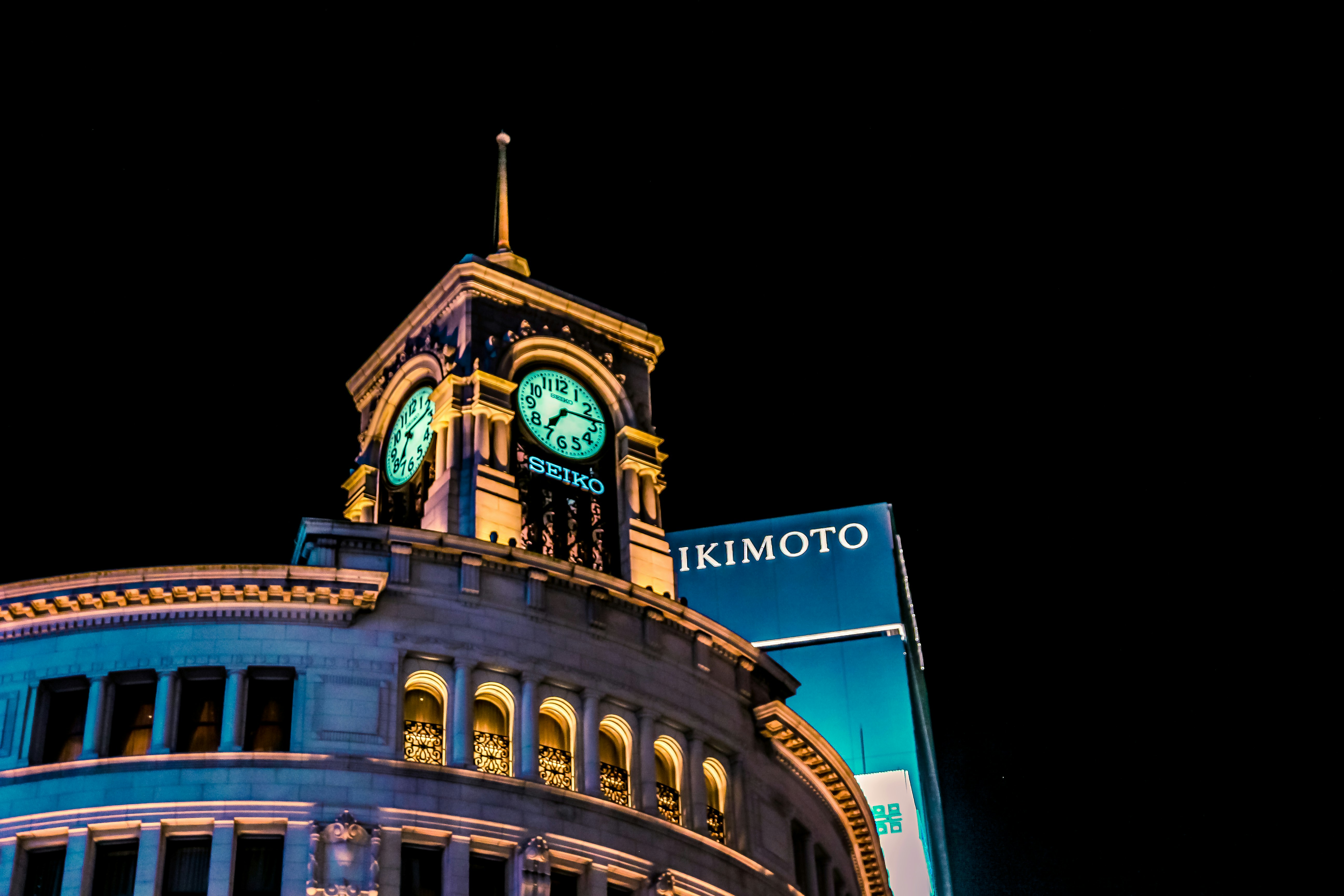 Ginza Chuo-dori at evening