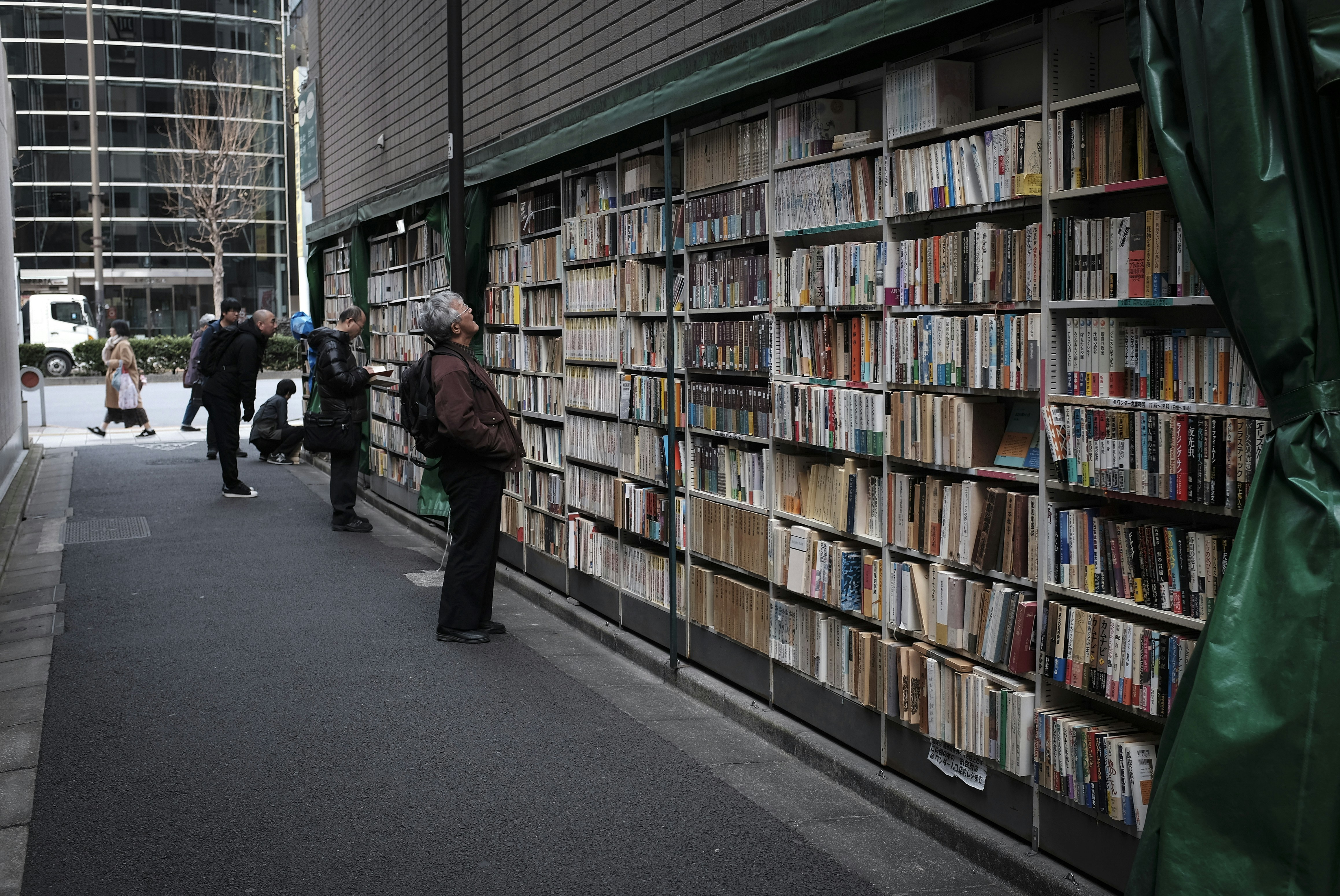 Jimbocho used-bookshop street