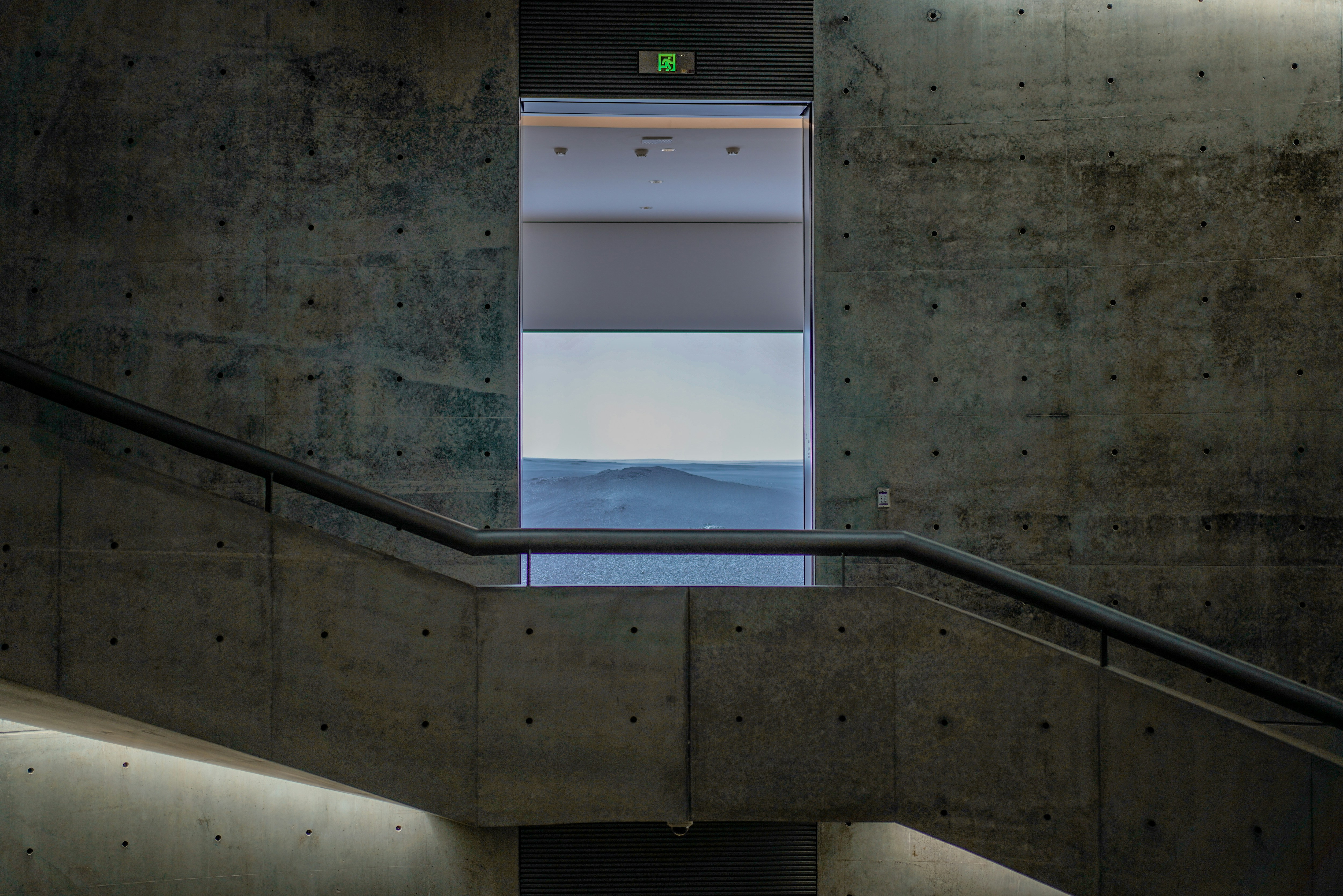 Omotesando Hills internal ramp atrium