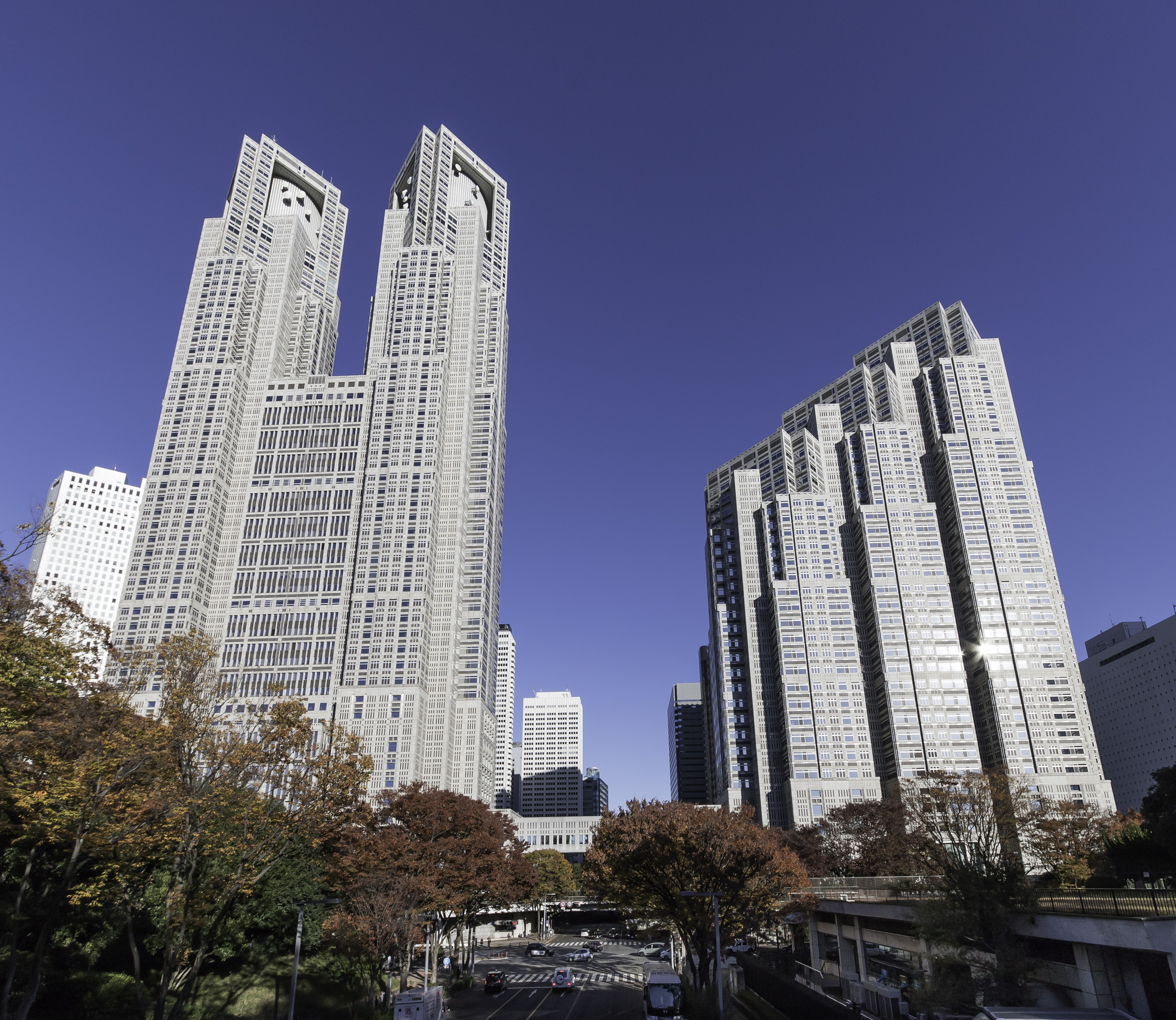 Tokyo Metropolitan Government Building tweeling-torens