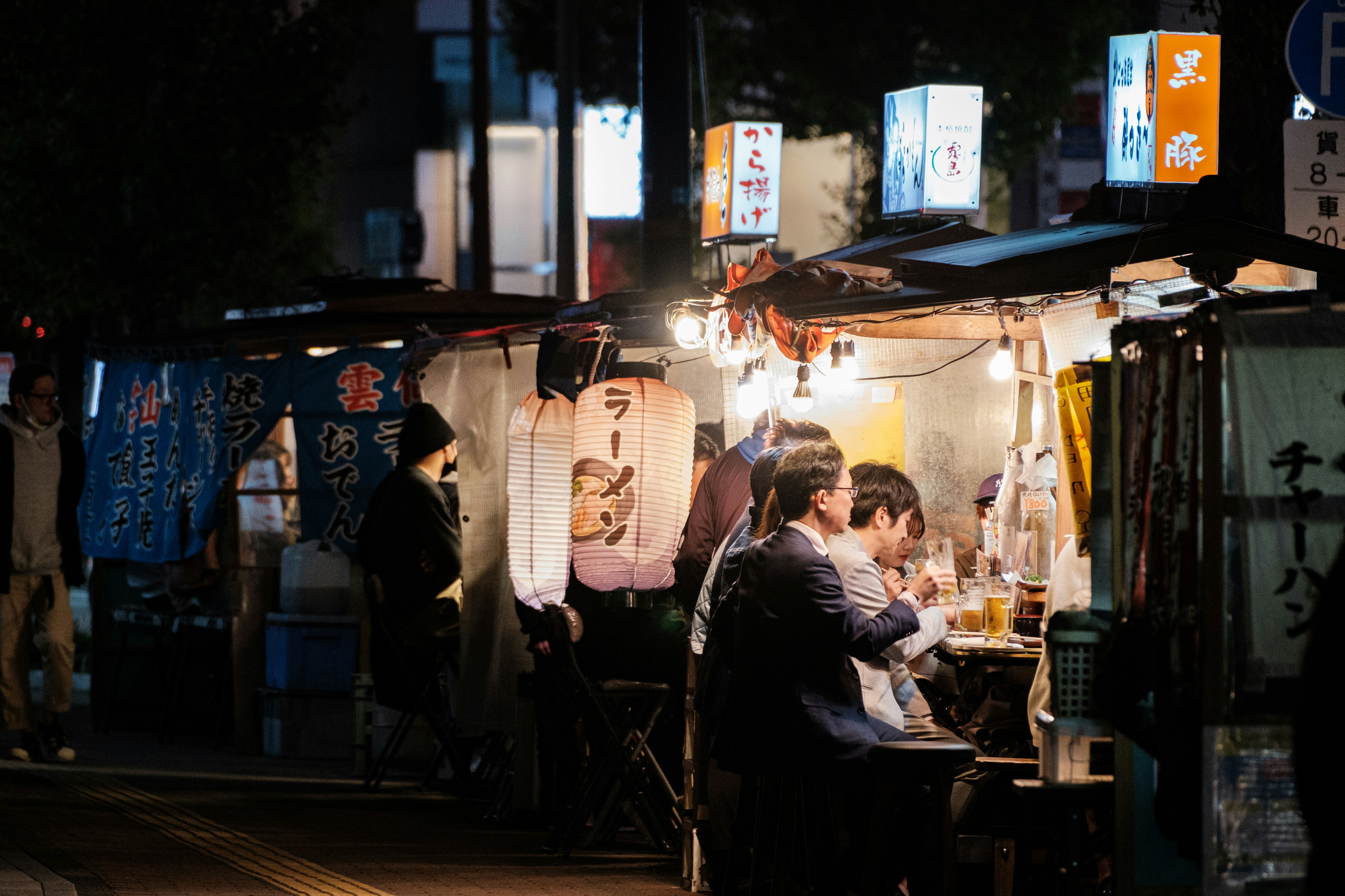 Fukuoka Yatai Food Stalls