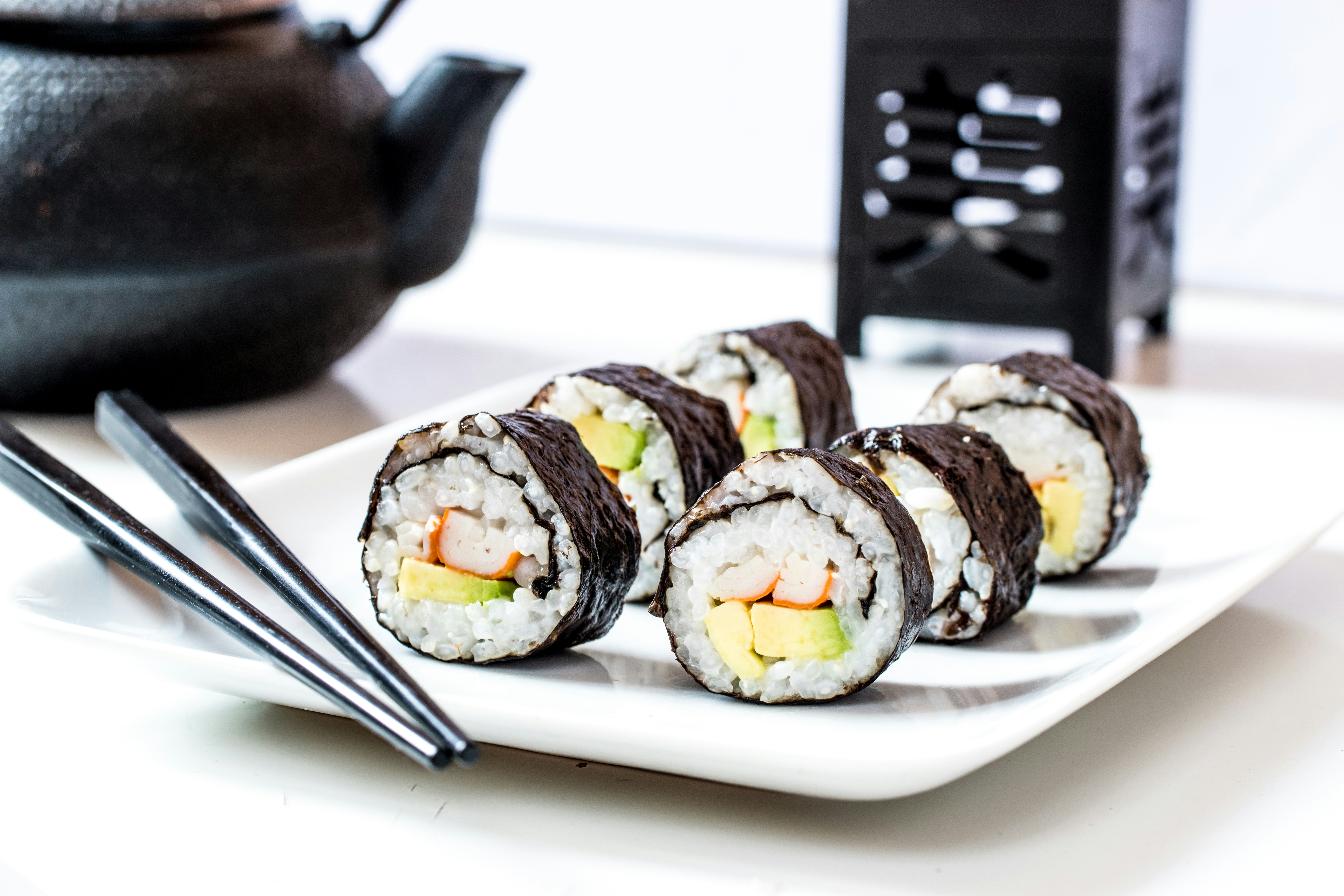 Maki sushi rolls