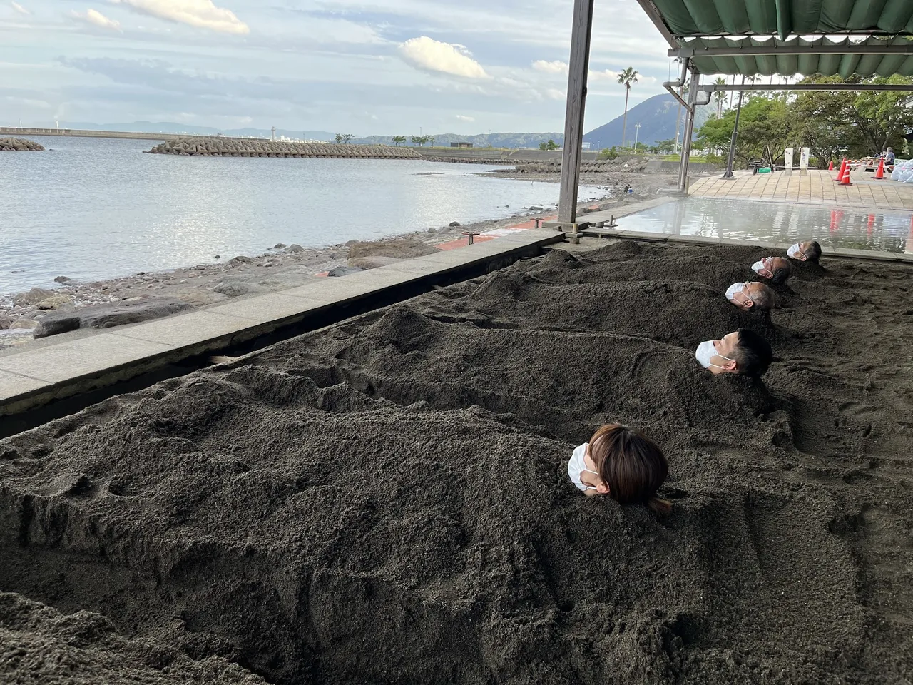 Beppu Beach Sand Bath