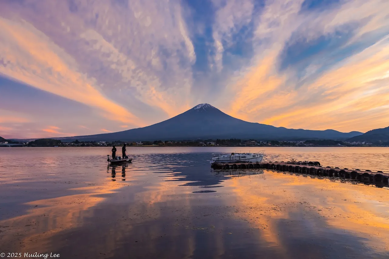 Lake Kawaguchiko in Fujikawaguchiko