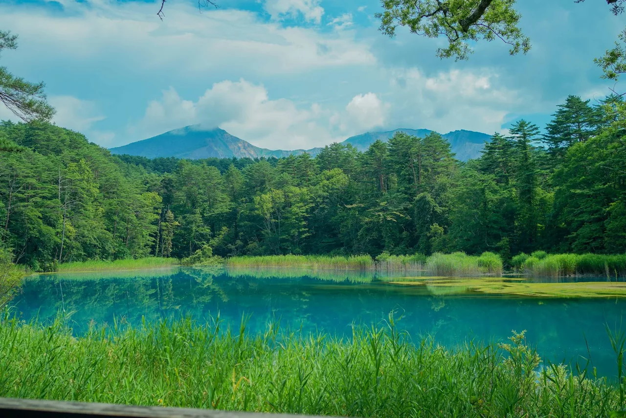 Goshikinuma Five-Coloured Lakes in Fukushima