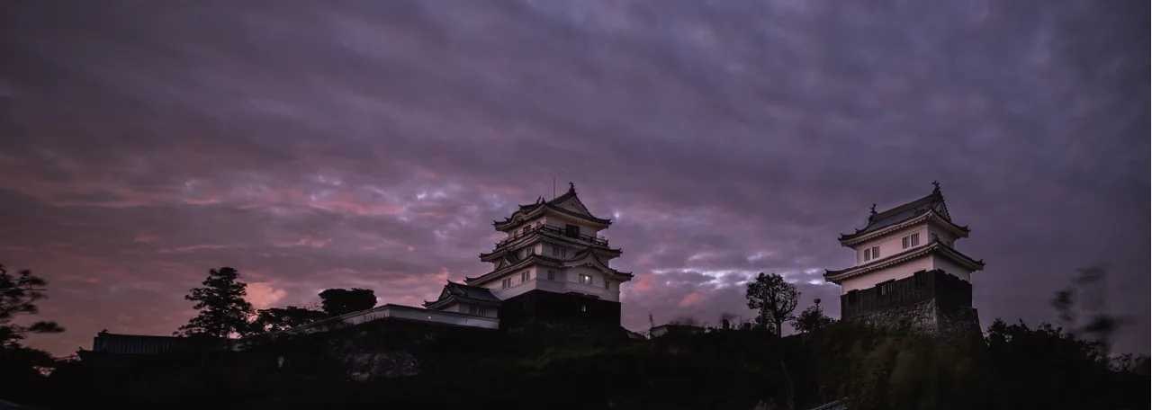 Hirado Castle in Hirado