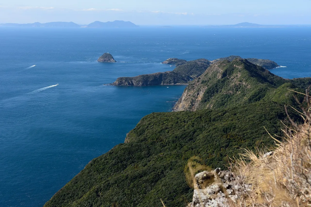 Mt. Shijiki in Hirado