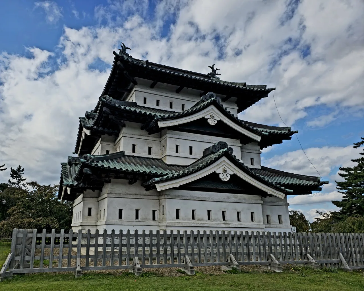 Hirosaki Castle in Hirosaki