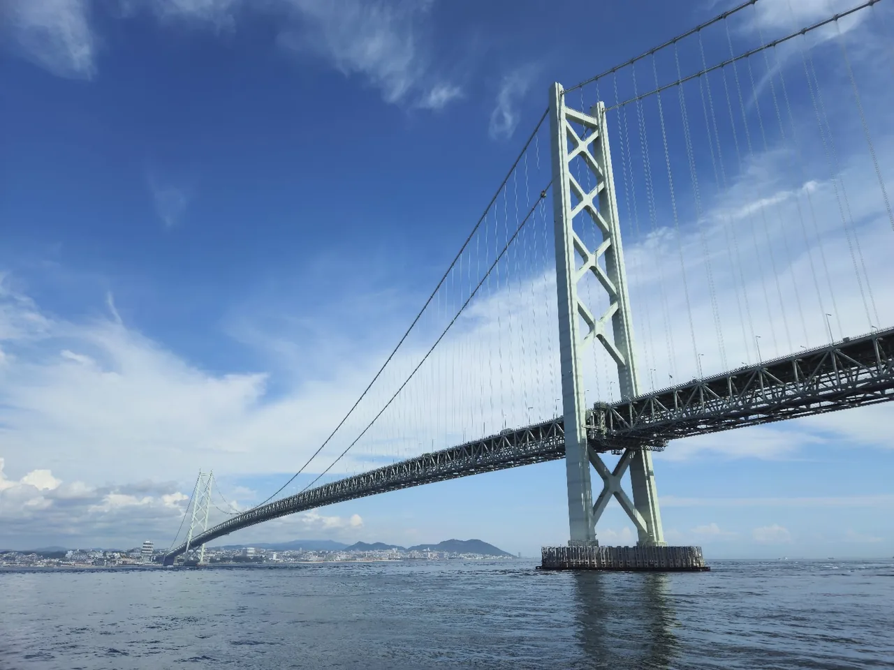 Akashi-Kaikyo Bridge in Hyogo