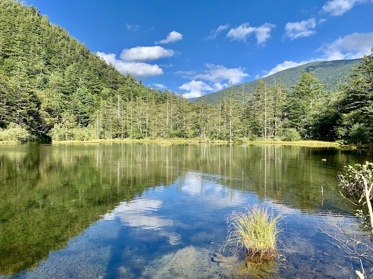 Myojin Pond (Myojin-ike) in Kamikochi