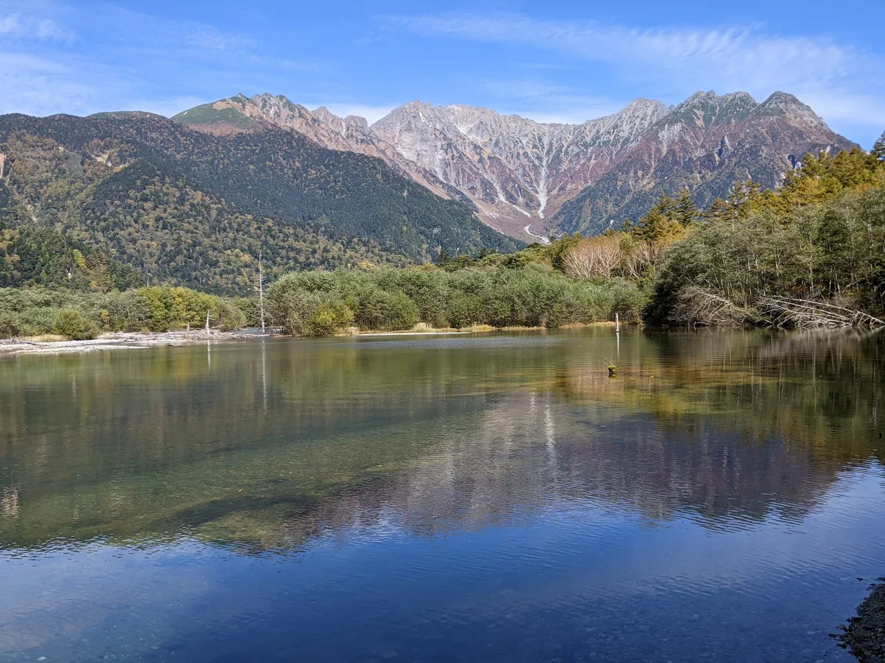 Taisho Ike Pond in Kamikochi