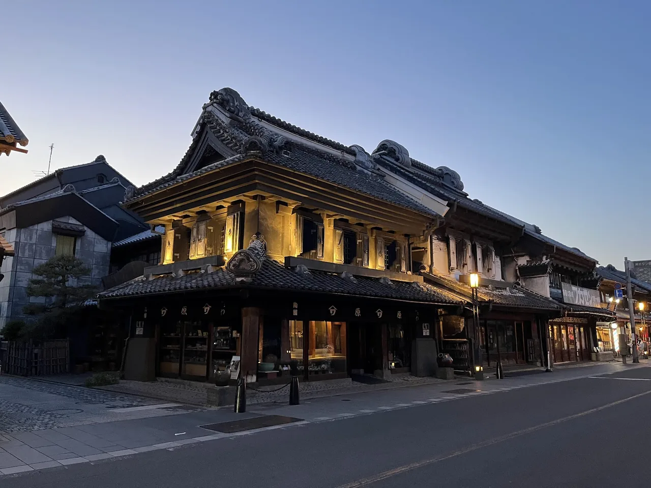 Ichibangai Shotengai in Kawagoe