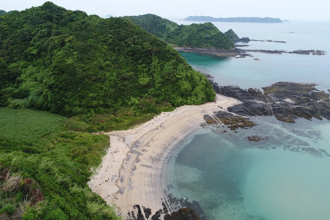 Mogushi Beach in Kumamoto
