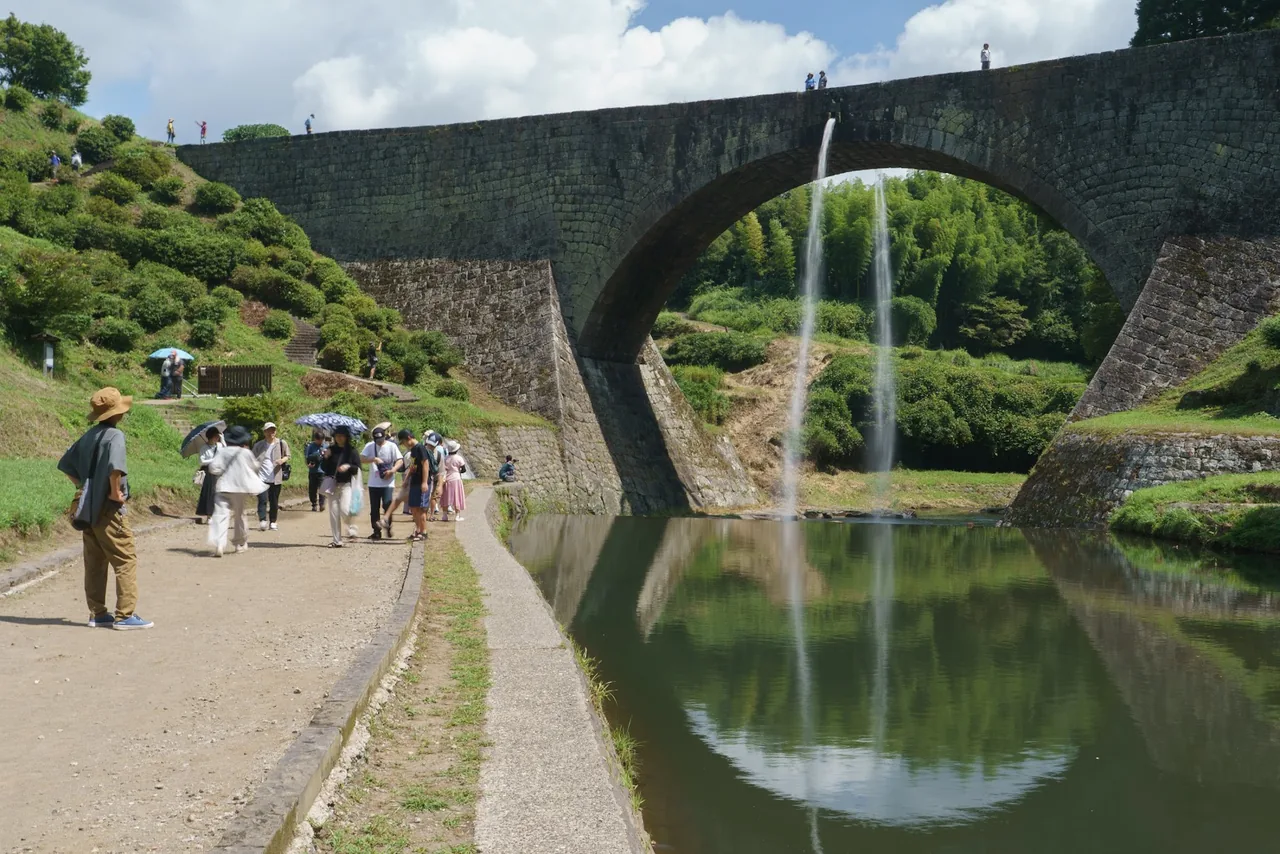 Tsujunkyo Bridge in Kumamoto
