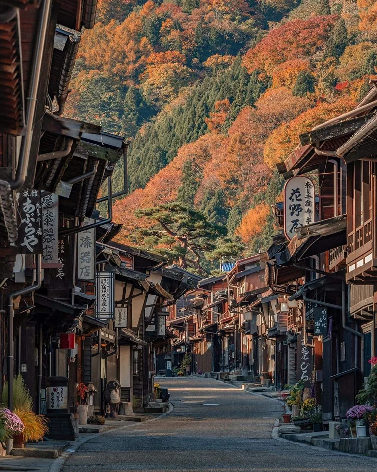 Narai-juku in Nagano