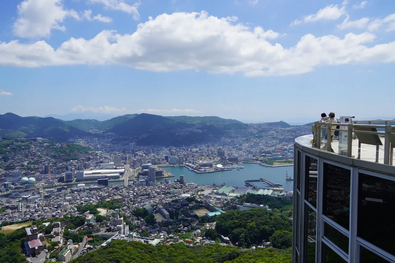 Mt. Inasa Overlook in Nagasaki City