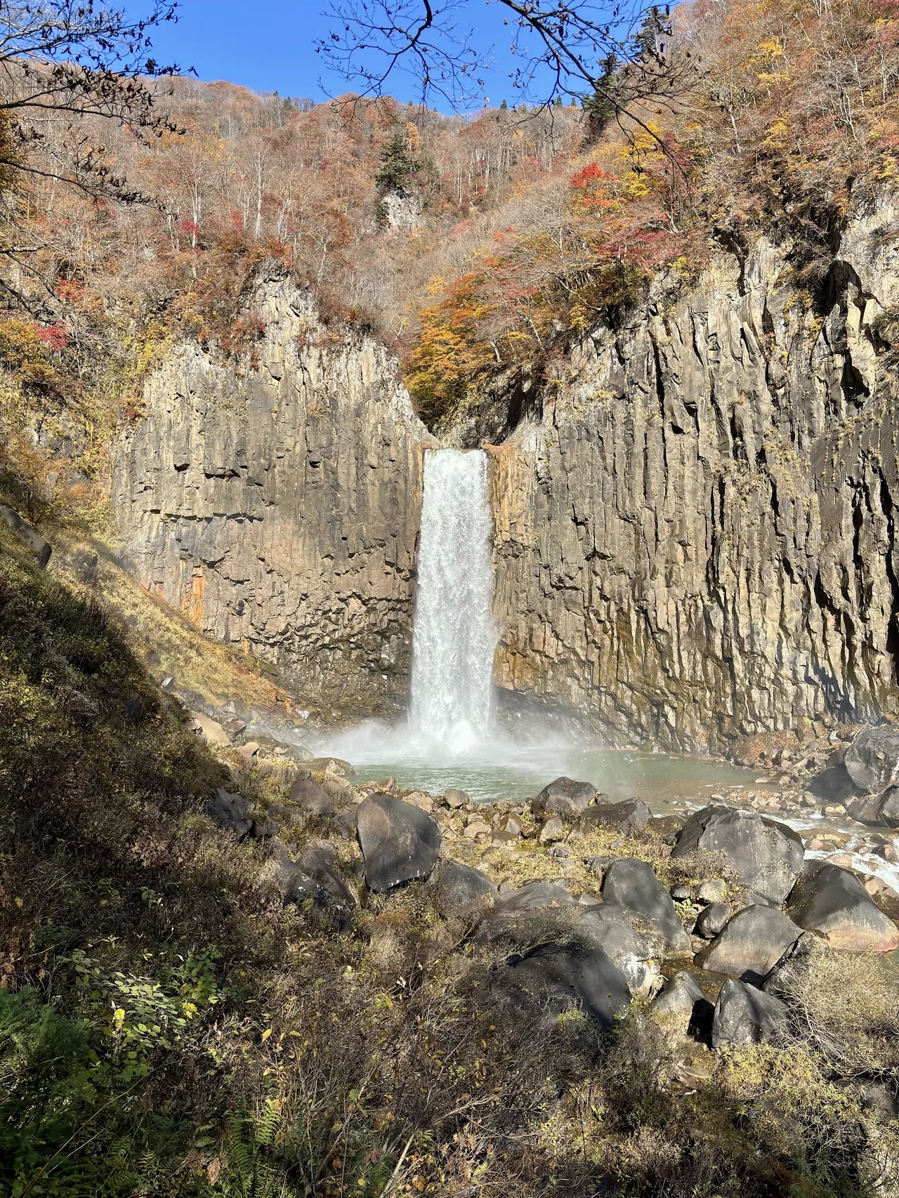 Naena Waterfall in Niigata