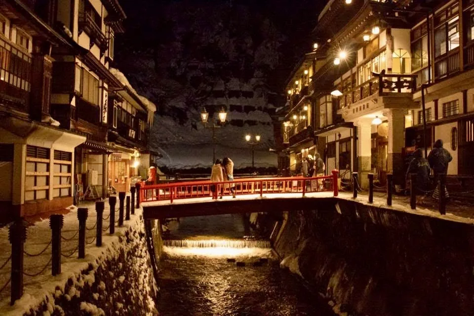 Ginzan Onsen in Obanazawa