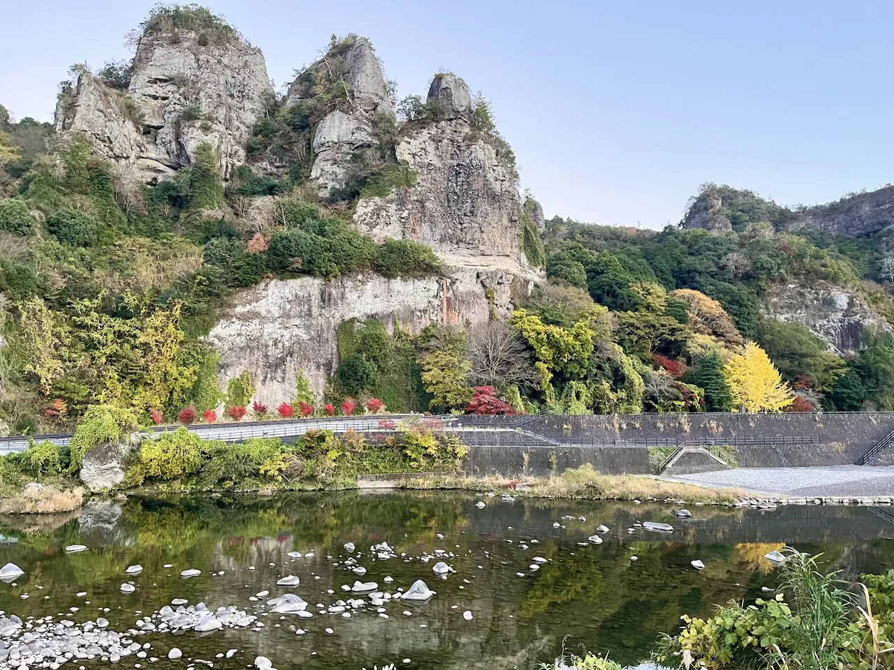 Yabakei Gorge in Oita