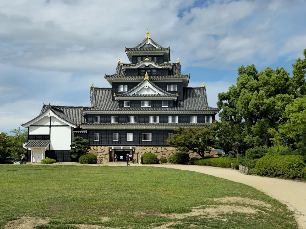 Okayama Castle in Okayama City