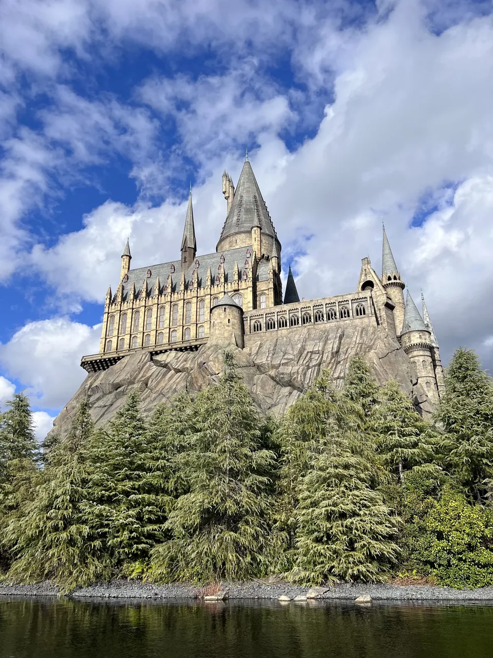 Hogwarts Castle in the Wizarding World of Harry Potter at Universal Studios Japan