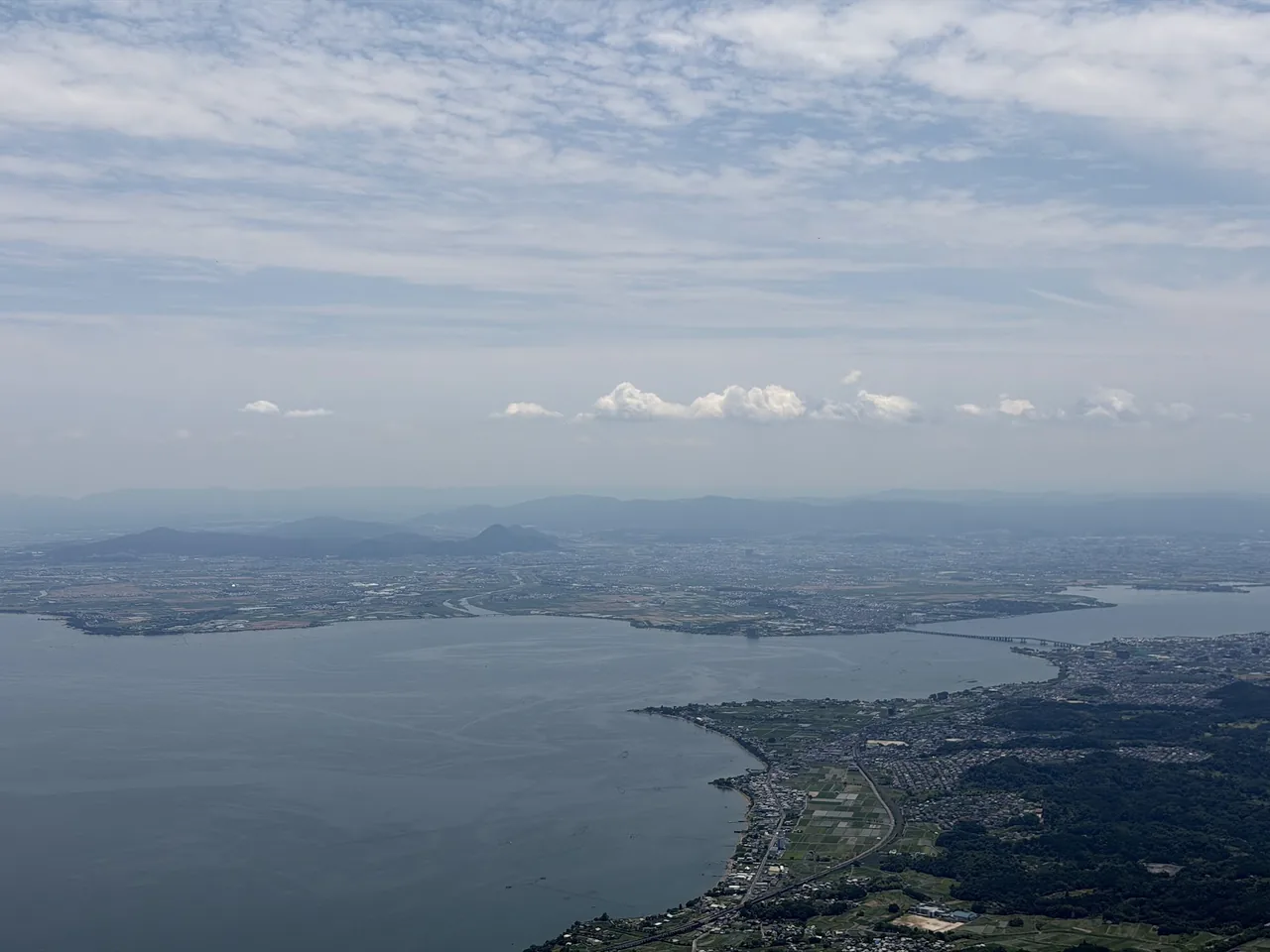 Lake Biwa in Shiga