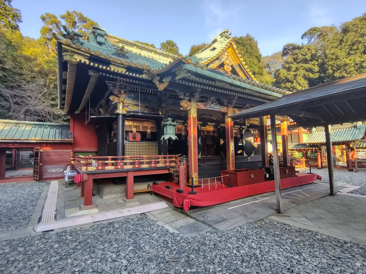 Kunozan Toshogu Shrine in Shizuoka City
