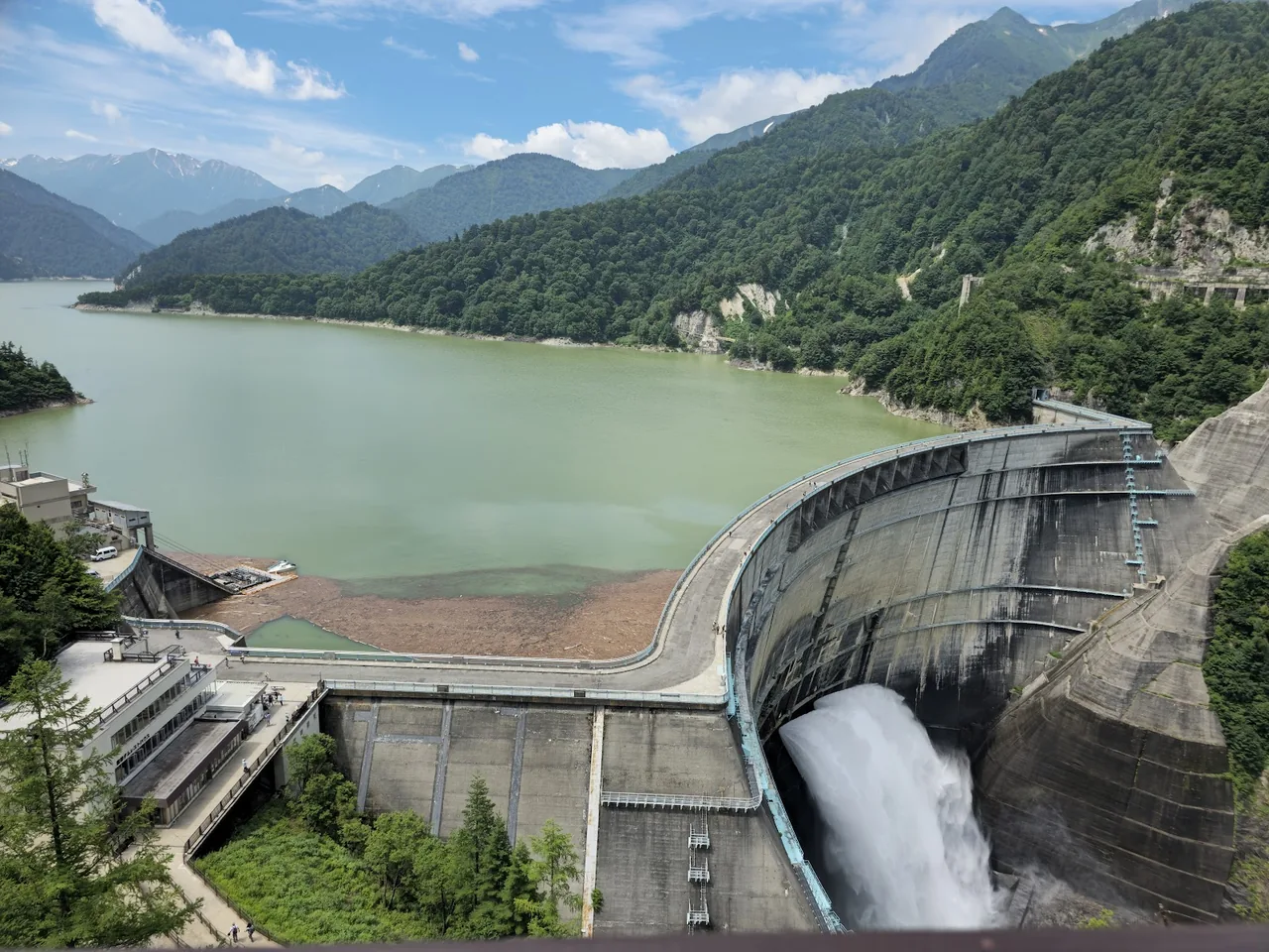 Kurobe Dam in Toyama