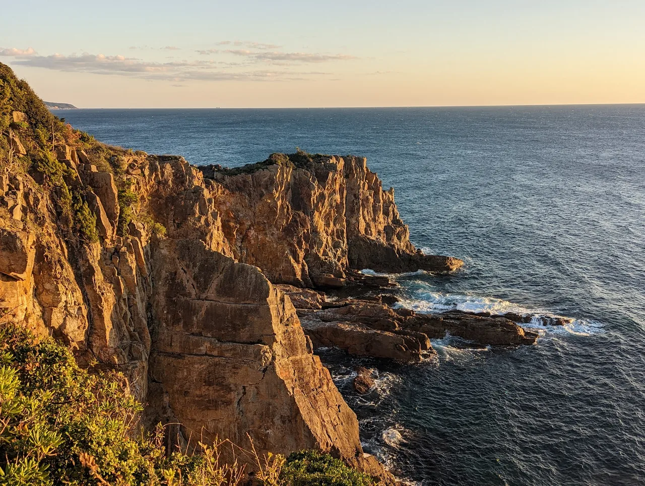 Sandanbeki Cliffs in Wakayama