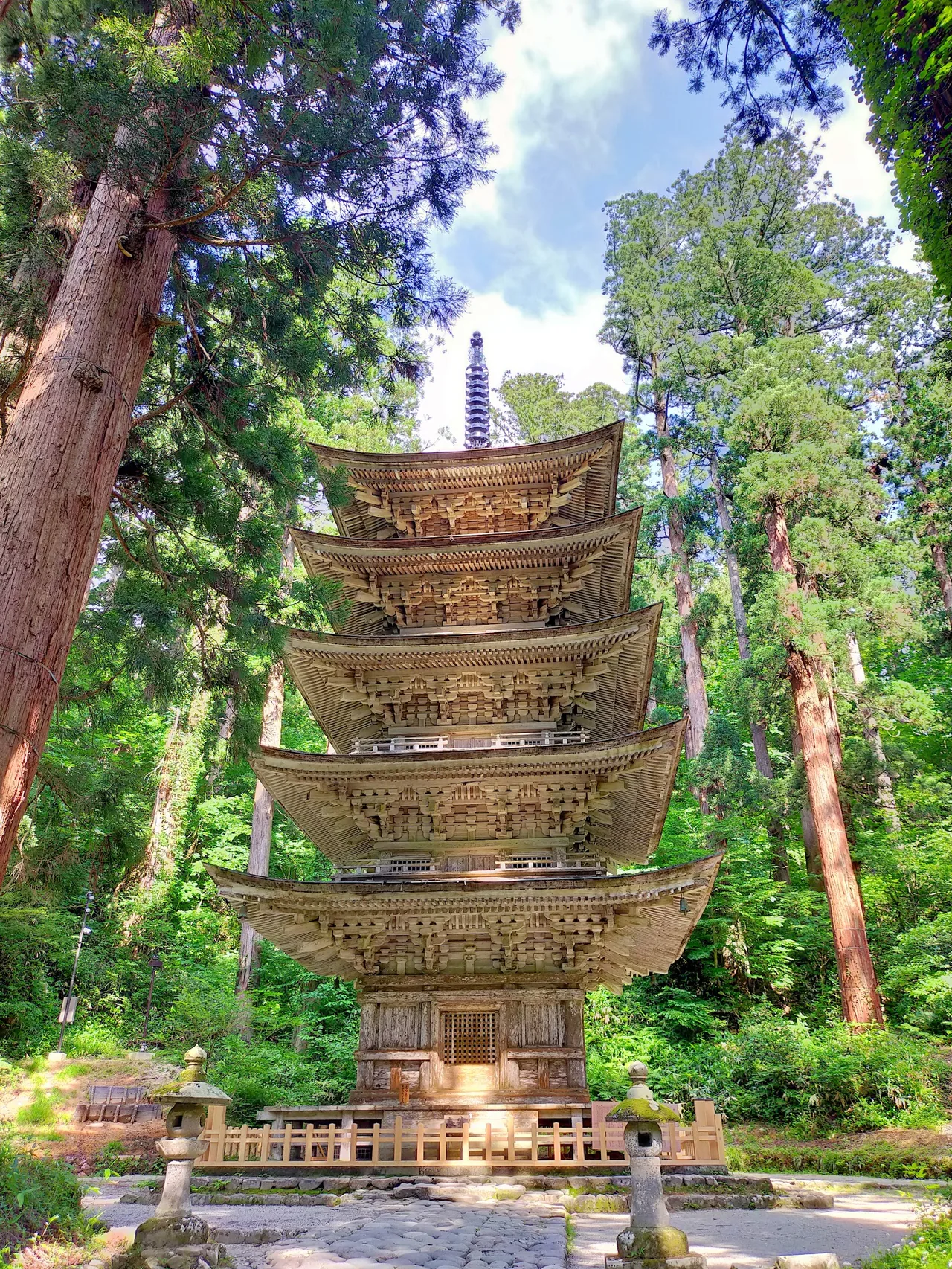 Dewasanzan Shrine in Yamagata