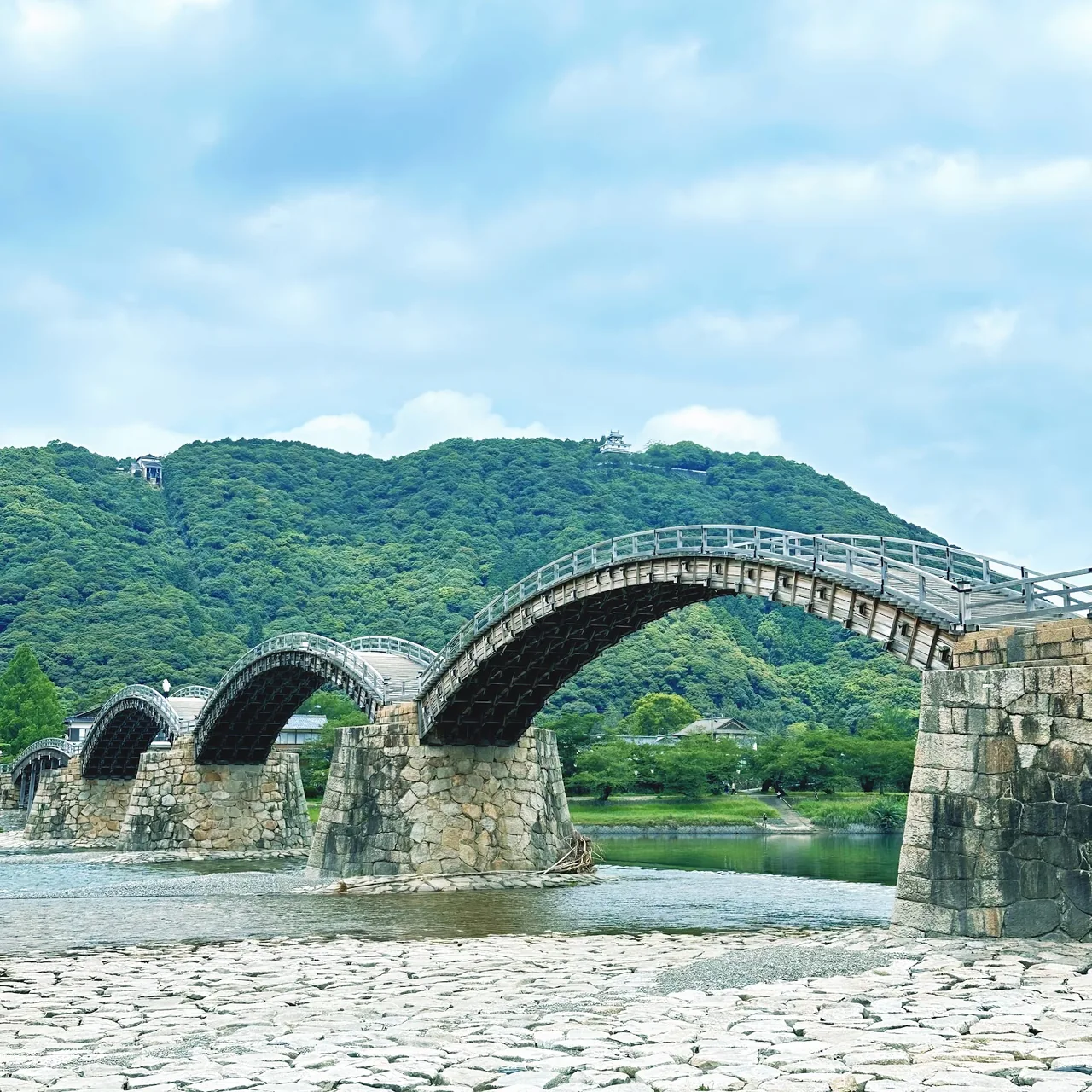 Kintaikyo Bridge in Yamaguchi