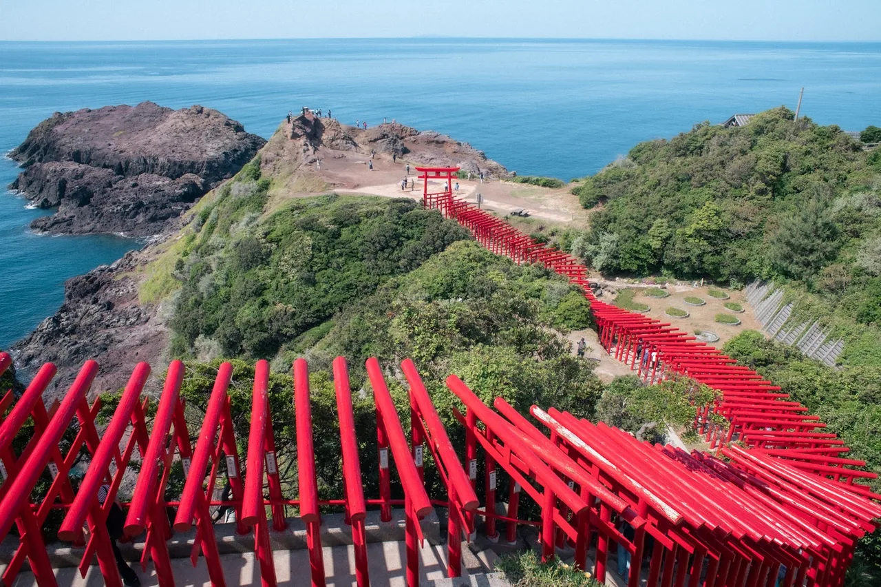 Motonosumi Shrine in Yamaguchi