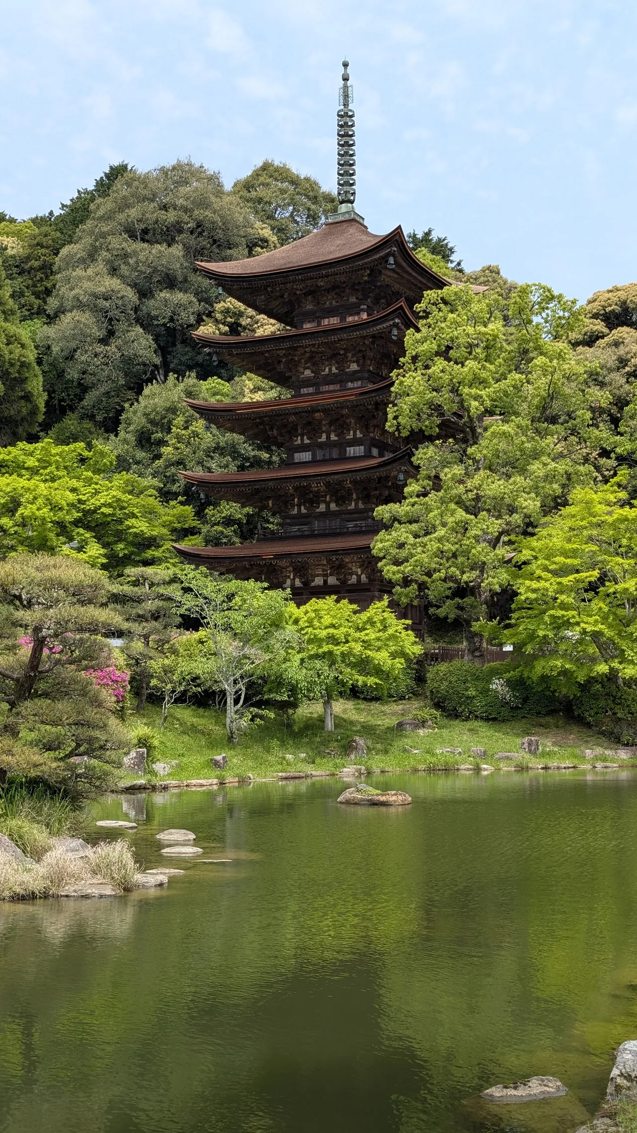 Ruriko-ji Five Story Pagoda in Yamaguchi