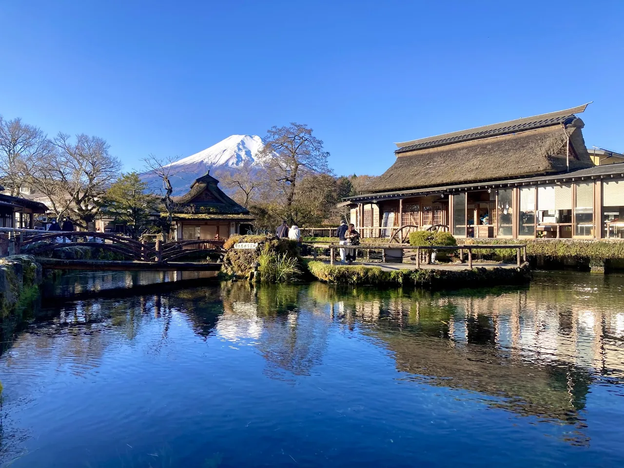 Oshino hakkai in Yamanashi